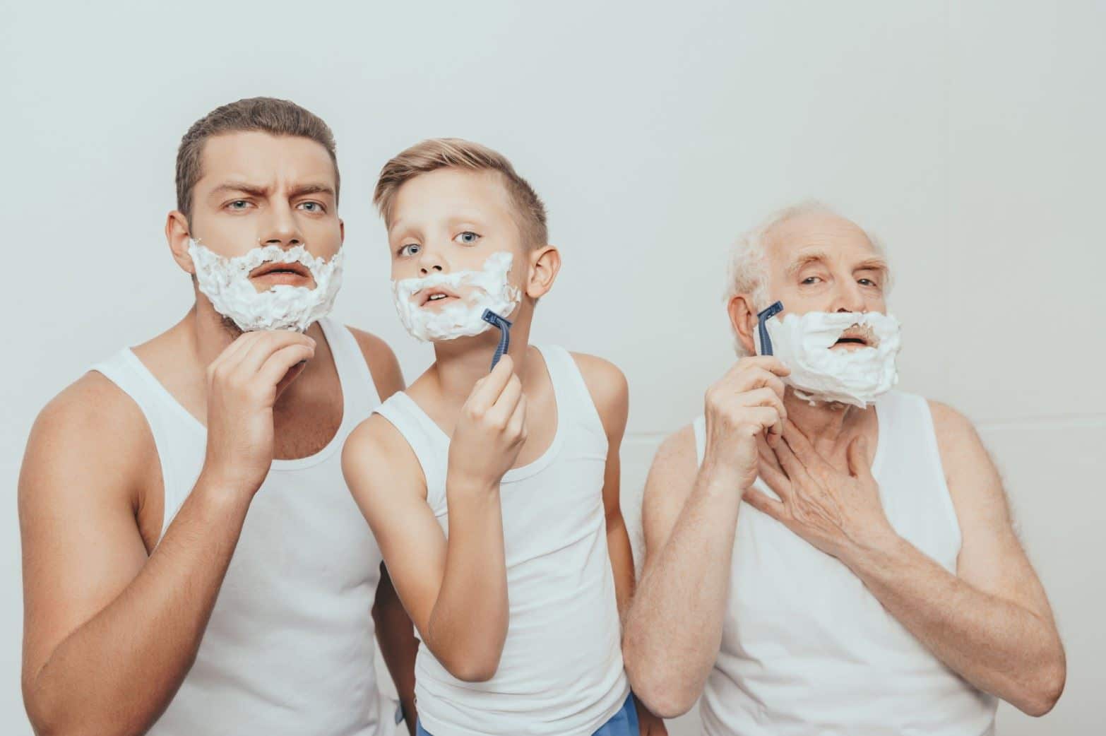 Men Shaving